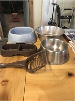 Assorted Dog Bowls