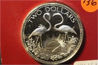 1976 Bahamas Silver Coin