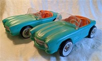 Pair of Mercedes Doll Cars