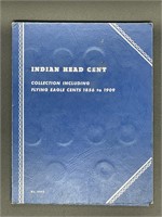 Flying Eagle cents w/ Indian cents in blue book