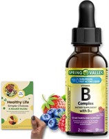 Spring Valley Vitamin B Complex w/ B12, Berry