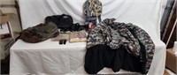 Camo Backpack, Hunting Seat, XLg Rainsuit New.