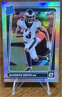 DeVonte Smith 2021 Optic Rated Rookie Silver