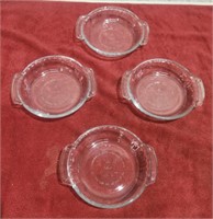 (4) Anchor 6" Pie Dishes