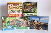 Lot of Five (5) Puzzle Boxes