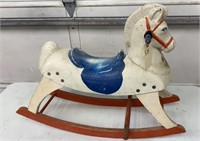 ANTIQUE ROCKING HORSE