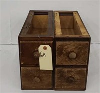 ANTIQUE SEWING MACHINE DRAWERS