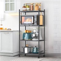 Jubao Stand  4-Tier  47.2*23.6*13.2 In  Black