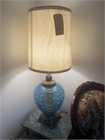 Blue Bowl Lamp