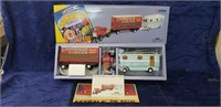 (1) CORGI CLASSICS Toy Truck w/ (2) Trailers & COA