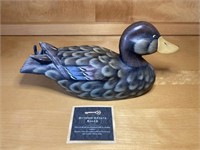 Wooden Painted Ruddy Duck