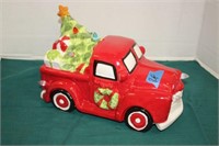 CERAMIC LIGHTED TRUCK-BATTERY OPERATED