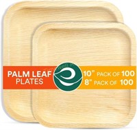 ECO SOUL Palm Leaf Set (8&10) 100ct