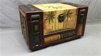 Storage Trunk W/ Classic Book Theme