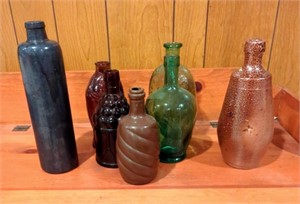 Collection of vintage bottles