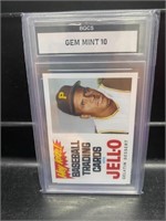 Roberto Clemente Jell-O Card Graded Gem Mint 10