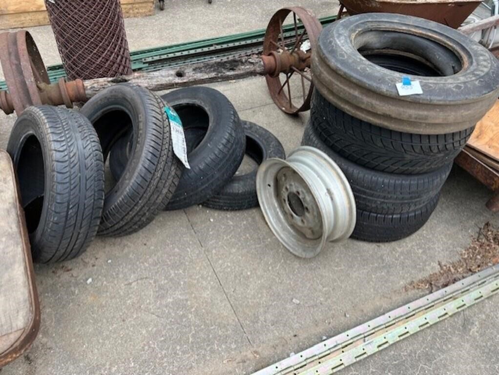 Tires, rim