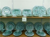 117 Pieces Of Adams English Ironstone Dishes