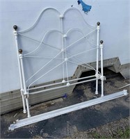 CAST IRON HEAD, FOOT & SIDE RAILS