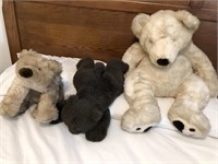 Lot of 3 Plush teddy bears