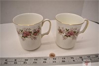 2 - Royal Albert "Lavender Rose" Coffee Mugs *CC