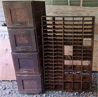 Antique File Cabinet and Storage