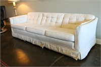 Vintage Cream Colored Sofa