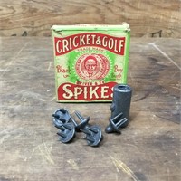 Packet of Black Boy brand Cricket & Golf Spikes