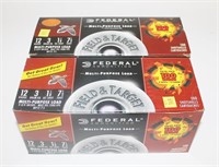 2- Boxes Federal 100-round value packs,
