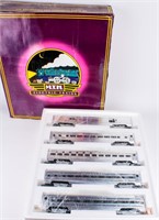 MTH 70’ Scale Aluminum Car Passenger Set