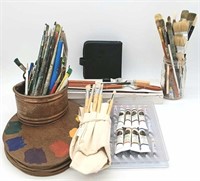 Collection of Artist Supplies - See Photos