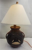 Unique Large Table Lamp, Works!, No Shipping,