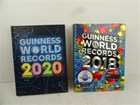 Guinness World Record Hardcover Books 2018 & 2020