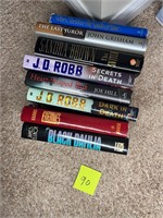 Various hardback books