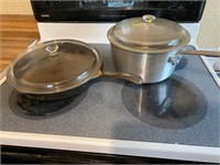 cast iron skillet - commercial saucepan