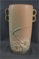 Weller Pottery Wild Rose 10 1/2" Vase