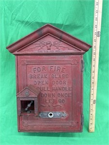 Gamewell Antique fire alarm box