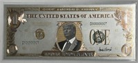 Novelty Donald Trump One Dollar Bill!