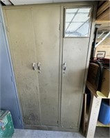 Three Door Storage Cabinet