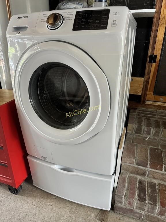 Samsung high efficiency front loading washing