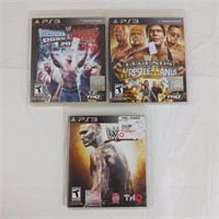 WWE Wrestling Games - PlayStation 3