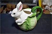 bunny pitcher