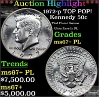 ***Auction Highlight*** 1972-p Kennedy Half Dollar