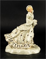 Lenox Florentine & Pearl Lighted Skater Figurine
