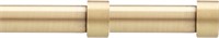 Cappa Curtain Rod Brass, 2 Set 36 to 66-Inches