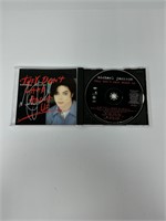 Autograph COA Michael Jackson CD