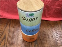 Sugar Coffee, Tea Stacking Canister