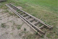 30FT Wood Extension Ladder