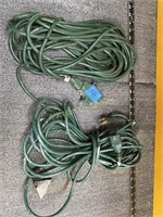 Pair, Outdoor Drop Cords for your Christmas lights