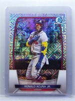 Ronald Acuna 2023 Bowman Chrome Mojo